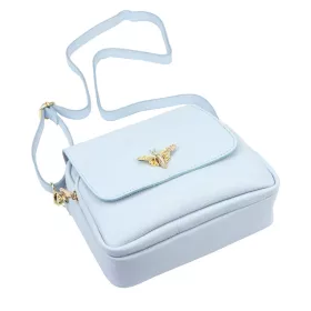   Luka 19-68 DOLARO Bzzz kék női bőr kézitáska 21 x 18 x 10 cm