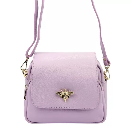 Luka 19-68 DOLARO Bzzz lila női bőr kézitáska 21 x 18 x 10 cm