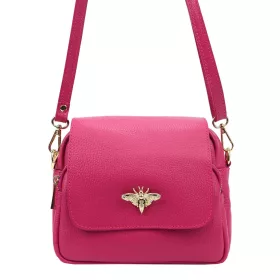   Luka 19-68 DOLARO Bzzz magenta női bőr kézitáska 21 x 18 x 10 cm