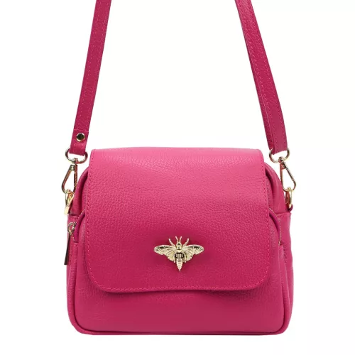 Luka 19-68 DOLARO Bzzz magenta női bőr kézitáska 21 x 18 x 10 cm