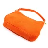 Dámska kožená kabelka Luka 24-085 GOLD mandarínkovo oranžová 31 x 23 x 8 cm