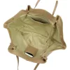  Dámska kožená veľká kabelka cez rameno Luka 26-012 v béžovej farbe 60 x 30 x 15 cm
