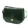  Dámska crossbody kabelka Florence ART. 882 smaragdovo zelená z hodvábne lesklej kože 19 x 15 x 7 cm