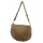  Dámska taupe kabelka cez rameno Luka 26-098 z semišovej kože, bočná taška 37 x 26 x 5 cm