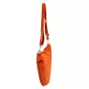  Dámska oranžová semišová kožená kabelka Luka 26-098 37 x 26 x 5 cm