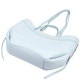   Luka 25-025 babakék női bőr kézitáska, válltáska 40 x 30 x 12 cm