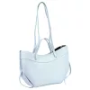 Luka 25-025 babakék női bőr kézitáska, válltáska 40 x 30 x 12 cm