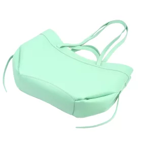   Luka 25-025 türkiz női bőr kézitáska, válltáska  40 x 30 x 12 cm