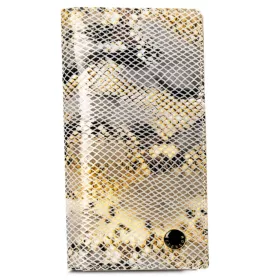    Dámska peňaženka Peterson PTN 421431-SFL béžovej farby z hovädzej kože 10 x 19 x 2,5 cm