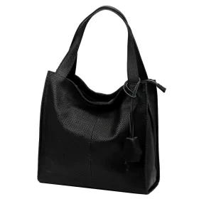 Luka 26-099 DOLLARO fekete női bőr kézitáska