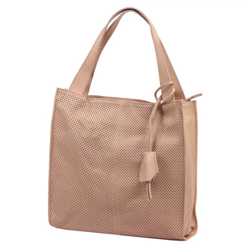 Luka 26-099 DOLLARO drapp női bőr kézitáska