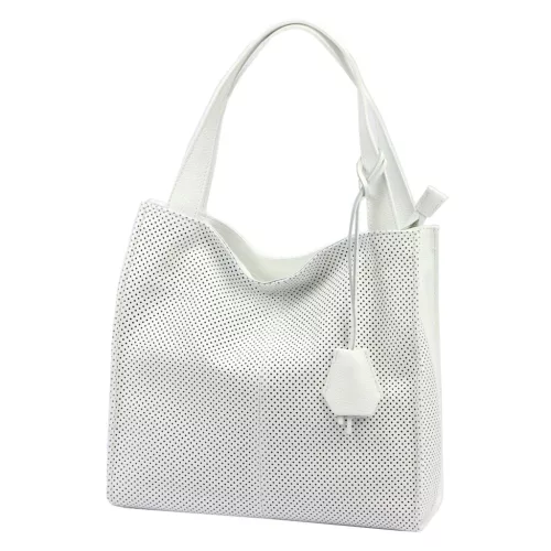 Luka 26-099 DOLLARO fehér női bőr kézitáska