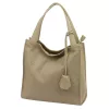 Luka 26-099 DOLLARO taupe női bőr kézitáska