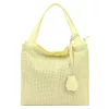 Luka 26-099 DOLLARO halvány sárga női bőr kézitáska
