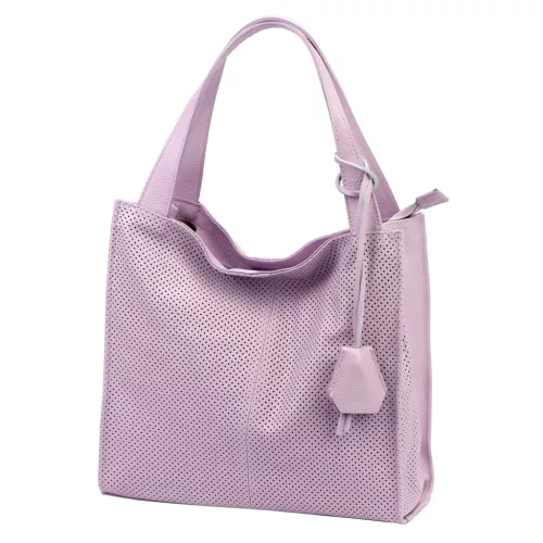Luka 26-099 DOLLARO levendula lila női bőr kézitáska