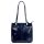 Florence 35 navy női bőr válltáska, hátizsákká alakítható 32 x 28 x 9 cm