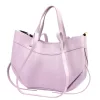 Luka 25-025 DOLLARO levendula lila női bőr kézitáska, válltáska 33 x 26 x 9 cm