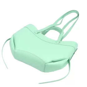   Luka 25-025 DOLLARO türkiz női bőr kézitáska, válltáska 33 x 26 x 9 cm