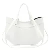 Luka 25-025 DOLLARO fehér női bőr kézitáska, válltáska 33 x 26 x 9 cm