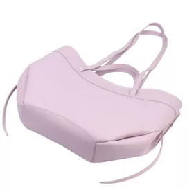   Luka 25-025 levendula lila női bőr kézitáska, válltáska 40 x 30 x 12 cm