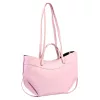 Luka 25-025 rózsaszín női bőr kézitáska, válltáska 40 x 30 x 12 cm