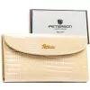  Dámska peňaženka Peterson PTN-POR-03-RS z béžovej hovädzej kože