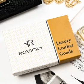    Dámska peňaženka Rovicky RH-30-1-RS z hovädzej kože červenej farby