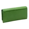  Dámska peňaženka z hovädzej kože EL FORREST 946-151 s RFID zelenou farbou 18,5 x 9 x 3,5 cm