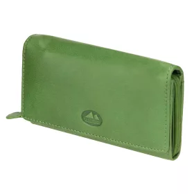    Dámska kožená peňaženka EL FORREST 920-151 s RFID zelenou farbou 16,5 x 8,5 x 3,5 cm