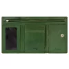  EL FORREST 579-151 RFID zelená kožená peňaženka 12 x 9 x 2,5 cm