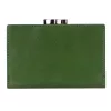  EL FORREST 579-151 RFID zelená kožená peňaženka 12 x 9 x 2,5 cm