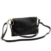 Luka 24-097 MN DOLLARO fekete női bőr kézitáska 25 x 16 x 3 cm