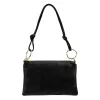 Luka 24-097 MN DOLLARO fekete női bőr kézitáska 25 x 16 x 3 cm