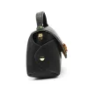 Luka 26-106 DOLLARO fekete női bőr kézitáska 19 x 13 x 9 cm