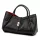  Dámska kožená kabelka Camilla PREMIUM 10.012 čierna 36 x 22 x 18 cm