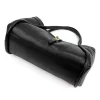  Dámska kožená kabelka Camilla PREMIUM 10.012 čierna 36 x 22 x 18 cm