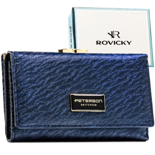 Peterson PTN PX23-CNF kék női pénztárca