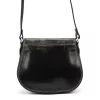  Dámska kožená crossbody kabelka Florence 59 čierna 24 x 19 x 9 cm