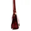  Dámska kožená crossbody kabelka Florence 59 červená 24 x 19 x 9 cm