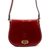  Dámska kožená crossbody kabelka Florence 59 červená 24 x 19 x 9 cm