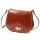  Dámska kožená crossbody kabelka Florence 59 v koňakovo hnedej farbe 24 x 19 x 9 cm