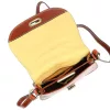  Dámska kožená crossbody kabelka Florence 59 v koňakovo hnedej farbe 24 x 19 x 9 cm