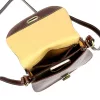  Dámska hnedá kožená crossbody kabelka Florence 59 24 x 19 x 9 cm