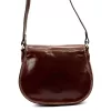  Dámska hnedá kožená crossbody kabelka Florence 59 24 x 19 x 9 cm