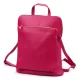  Dámsky ruksak Luka 26-112 DOLLARO z hovädzej kože magenta 31 x 37 x 13 cm