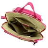  Dámsky ruksak Luka 26-112 DOLLARO z hovädzej kože magenta 31 x 37 x 13 cm