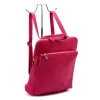  Dámsky ruksak Luka 26-112 DOLLARO z hovädzej kože magenta 31 x 37 x 13 cm