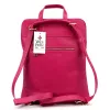  Dámsky ruksak Luka 26-112 DOLLARO z hovädzej kože magenta 31 x 37 x 13 cm