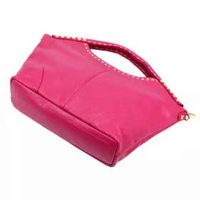    Dámska kožená kabelka Camilla 10.003 MN magenta 42 x 23 x 10 cm