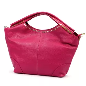   Dámska kožená kabelka Camilla PREMIUM 10.003 DOLLARO magenta 48 x 30 x 12 cm